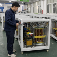 Regulador Automático de Voltaje Industrial SBW AVR de 600KVA para Plantas de Desalinización de Agua de Mar