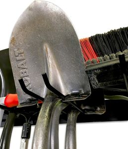 Estante de almacenamiento para herramientas, organizador de montaje en pared de garaje, resistente, de acero sólido, 2022 - Product Image 2