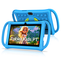 Tablette Android 13 pour enfants de 7 pouces, 2 Go de RAM, 32 Go de stockage, WiFi 6, écran tactile IPS, tablette éducative pour les étudiants