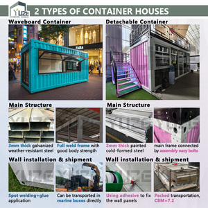 Tùy chỉnh 20ft 40ft prefab pop-up <span class=keywords><strong>container</strong></span> nhà cho quán cà phê nhà hàng Bar - Product Image 5