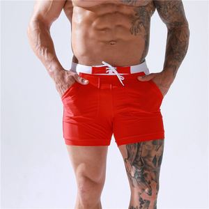 2023 été hommes maillot de bain Sexy à lacets <span class=keywords><strong>plage</strong></span> et printemps chaud Shorts avec grandes poches séchage rapide chaud Bikinis et vêtements de <span class=keywords><strong>plage</strong></span> - Product Image 3