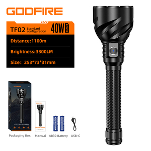 Superfire Tf02 Cao Cấp <span class=keywords><strong>3300</strong></span> <span class=keywords><strong>Lumens</strong></span> LED Đèn Pin Chiến Thuật 1100M Chùm Không Thấm Nước USB Sạc Cộng Với Ngân Hàng Điện Chức Năng - Product Image 6