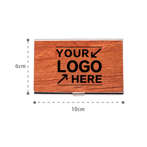 Porta Tarjetas de Visita de Madera Personalizado, Organizador de Escritorio para Oficina Profesional o Regalo - Product Image 3