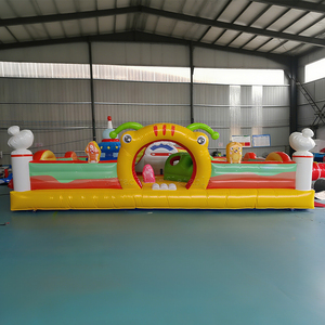 Theo Chủ Đề Inflatable Nhà Bị Trả Lại Với Trượt Nước Cho Trẻ Em, An Toàn Trẻ Em Sân Chơi Nhảy Lâu Đài Cho Vườn Bên Vui Vẻ - Product Image 2