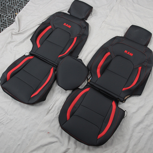 Fundas de Asiento Personalizadas GANE para Dodge Ram 1500, Exclusivas, de Alta Gama, de Cuero Transpirable, Juego Completo de Lujo para Todo Clima - Product Image 1