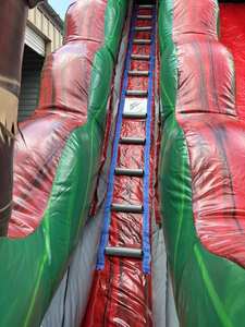 Alquiler de Tobogán Inflable Acuático Comercial Ruby Crush Tsunam para Fiestas de Verano, con Piscina para Eventos - Product Image 5