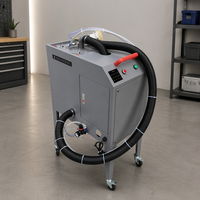 Machine de sablage de verre portable à moteur, facile à utiliser, puissance 0,9 kW, épaisseur de verre 3-19 mm, capacité 0,5-5 m/min pour fenêtres