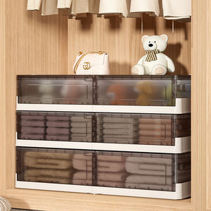 Sésame Ménage Armoire De Rangement Fond De <span class=keywords><strong>Lit</strong></span> Boîte De Rangement <span class=keywords><strong>Tiroir</strong></span> Pliable Type Vêtements Bac De Rangement Avec Roues <span class=keywords><strong>Sous</strong></span> Le <span class=keywords><strong>Lit</strong></span> - Product Image 5