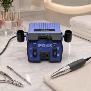 SUP200 Taladro Eléctrico Portátil para Uñas, Máquina de Manicura y Pedicura, Equipo de Arte de Uñas para Salón de Belleza - Product Image 1
