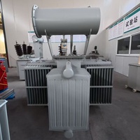 Transformateur triphasé immergé dans l'huile 35kV 5kW HUAMEI S-13-M, efficacité 98%, 50/60Hz, pour centrales électriques et distribution