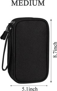 Free sample Large Electronics Organizer Travel Case, Travel Essentials, <b>Cord</b> Organizer Travel Cable Organizer <b>Bag</b> - Product Image 5