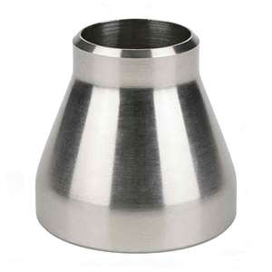 Reductor Concéntrico Forjado Pulido de Acero Inoxidable SS304/316L de 1/2" x 24" para Soldadura a Tope, Tamaños Completos, Schedule 10/40/80, Directo de Fábrica - Product Image 1
