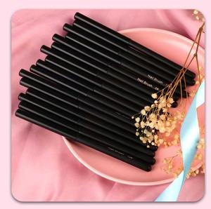 Profession elle UV Gel Polish Nagel Zeichenstift Werkzeug Schwarz Massivholz Acryl Ombre Nail Art Brush - Product Image 4