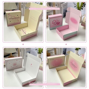 Coletero Grueso <span class=keywords><strong>para</strong></span> Niñas, Joyería, Esmalte de <span class=keywords><strong>Uñas</strong></span>, Empaquetado en Existencia, Caja de Cartón Corrugado con Degradado de Doble Cara - Product Image 4