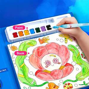 Set de Pintura de Acuarelas Joycat, Libro para Colorear para Niños, Juguetes Educativos y Actividades Creativas para Niñas - Product Image 1