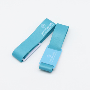 สายรัดข้อมือโพลีเอสเตอร์แบบสั่งทำฉลากผ้าทอสายรัดข้อมือยืดหยุ่น NFC RFID สำหรับแม้แต่ - Product Image 3