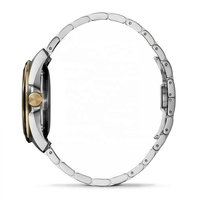 Fabricant de montres pour hommes élégantes, sur mesure OEM ODM, en acier inoxydable, mouvement automatique NH35, cadran bicolore en nacre.