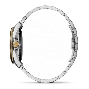 OEM ODM custom stainless steel watch nh35 Automatic Two Tone MOP Mother of Pearl Dial Elegant Men's wristwatch manufacturer - Product Image 5