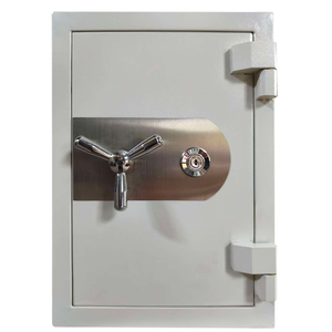 Cassaforte Ignifuga con Corpo in Acciaio, Antifurto con Serratura a Combinazione Rotante, Cassaforte Commerciale con Apertura Meccanica - Product Image 1