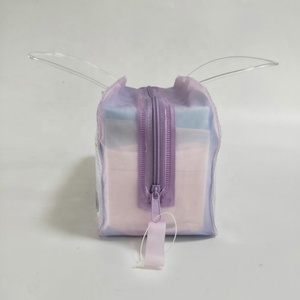 Bolsa <span class=keywords><strong>desechable</strong></span> de algodón con cierre de cremallera para mujer, almohadillas sanitarias transpirables empaquetadas en <span class=keywords><strong>material</strong></span> ecológico - Product Image 4