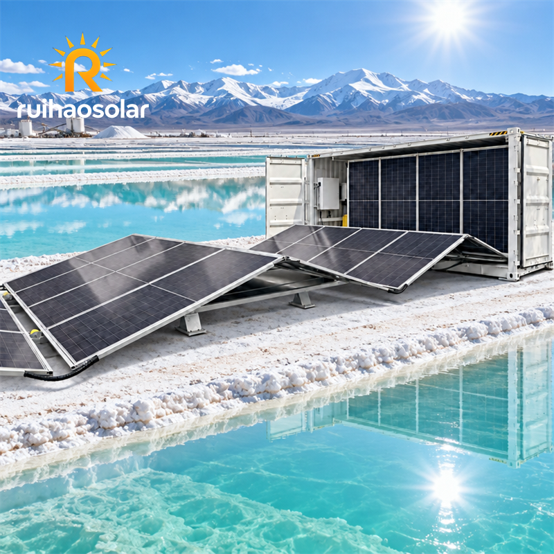 Solar Panel Container 100kW Containerized PV Array 20ft HQ for Disaster ...