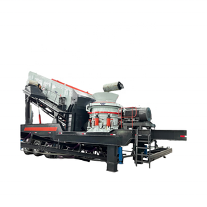 Baichy 120tph Mobile Kegelbrecheranlage für Hartgestein und Erz – Bergbaumaschine für den kontinuierlichen Betrieb im Steinbruch für die Zerkleinerungsindustrie - Product Image 1