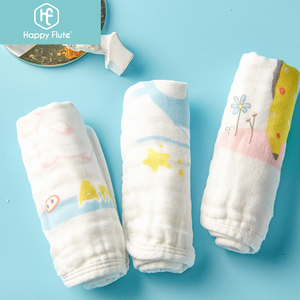 Happyflute-toallitas de muselina <span class=keywords><strong>para</strong></span> bebés, 100% algodón, respetuosas con la piel - Product Image 3