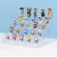 Présentoir à étages en acrylique transparent à 3 ou 4 niveaux pour figurines Funko Pop, objets de collection et figurines d'action