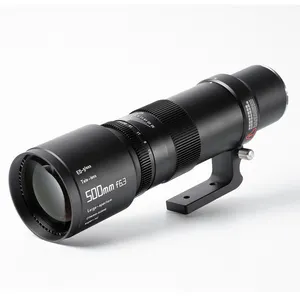 适用于E/Z/RF/L/X/GFX/EF/F安装相机的tartisan 500毫米F6.3远摄全画幅手动对焦镜头