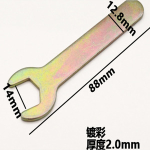 Hardware Hand Tools Carbon Steel Galvanized Mini Stamped Hex Flat Spanner Single Open End Wrench Allen Key Wrench Allen Key Wren - Product Image 5