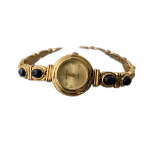 BS Bee Sister 1685 Luxury Ladies Cartoon Simple <b>Pearl</b> Jewelry <b>Watch</b> Women Gold Rose Quartz Stainless Steel Band Water Resistant - Product Image 2