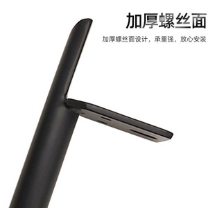 Furniture Legs Metal Iron Table Support Matte Black Titanium Gold Gun Black Heavy Duty Minimalist Home Use - Product Image 2