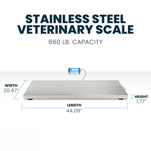 300 किग्रा पशु चिकित्सक स्केल पशु वजन मापने का डिजिटल इलेक्ट्रॉनिक वजन मापने वाला कुत्ता बिल्ली पालतू पशु स्केल - Product Image 5