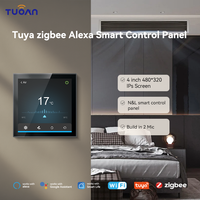 Nouveau Système Domotique Zigbee 2026 avec Écran Tactile 4 Pouces et Fonction de Contrôle Vocal Alexa
