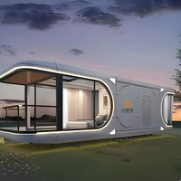 Capsule Micro-Espace Préfabriquée de Luxe, Fournisseur Chinois, Maison Sunshine, Bureau, Capsule Apple de Luxe