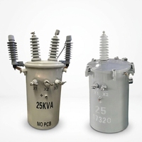 Transformador de Distribución Monofásico Ecoeficiente de 25 kVA con Diseño de Pérdidas Ultrabajas para Soporte de Infraestructura de Carga de Vehículos Eléctricos