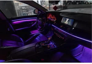 Accesorios para Automóviles Autowellus, Luz Ambiental LED para Serie 5 F10 F11 F18 <span class=keywords><strong>M5</strong></span> 518d 520d 525d 535i 528i, Tira Iluminada de <span class=keywords><strong>10</strong></span> W - Product Image 4