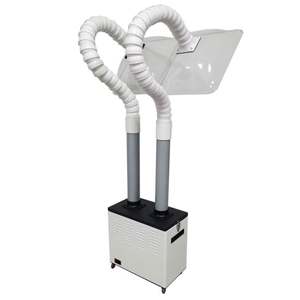 TEBAK 2 saluran solder ekstraktor asap laser asap filter pemurni udara penyerap solder ekstraktor asap knalpot - Product Image 6