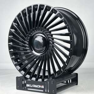 Jantes forgées Bku pour Cadillac Escalade V Chevrolet Suburban Tahoe 23 24 pouces Jantes 40 rayons Jantes en alliage - Product Image 5