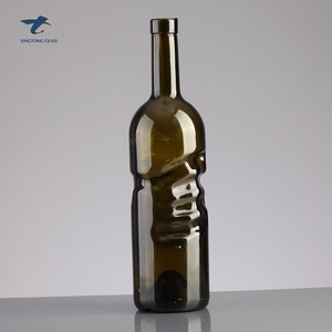 <strong>Wholesale</strong> Empty 750ml Empty Antique Green <strong>Mini</strong> Small Gold Confetti Ace of Spade <strong>champagne</strong> Wine <strong>Bottle</strong> Price - Product Image 2