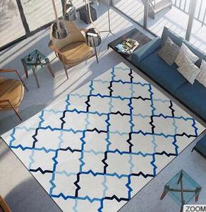 Ngựa Vằn in Thảm chính hãng giữa thế kỷ giả da Thảm mùa hè mới lạ tùy chỉnh hiện đại chần sợi vòng Thảm sống 3x4 khu vực thảm & Bộ - Product Image 4