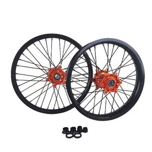 Juego Completo de Ruedas de Aleación de Aluminio CNC, Delanteras y Traseras de 21, 18 y 19 Pulgadas, Anodizadas, para Motocicleta Husaberg 570 FS, Motocross, <span class=keywords><strong>Enduro</strong></span>, Todoterreno - Product Image 2
