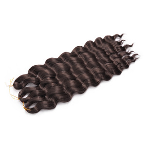 Chất lượng hàng đầu Tóc tổng hợp bán buôn bán tự nhiên phần mở rộng Tóc tổng hợp dệt bện tóc bó - Product Image 5