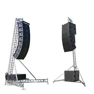 Desain Speaker Lift Truss System Aluminium Tower Truss untuk Line Array