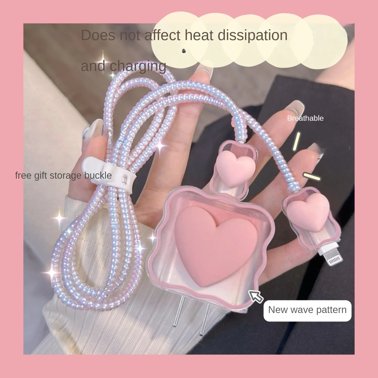 Оптовая продажа, милый красочный защитный кабель для мобильного телефона с мультяшным рисунком, спиральный протектор шнура, провод для зарядного устройства, оптовая продажа, защитный кабель USB