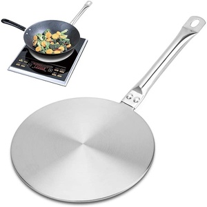Plaque diffuseur <span class=keywords><strong>de</strong></span> chaleur en acier inoxydable pour cuisinière à induction, adaptateur pour cuisinière, disque guide <span class=keywords><strong>de</strong></span> chaleur pour économiser l'énergie - Product Image 1