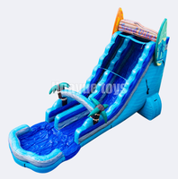 Kommerzielle umweltfreundliche PVC-Hüpfburg-Kombi-Rutsche für Kinder mit Bällebad – Indoor/Outdoor Hüpfspiel, individuell anpassbar