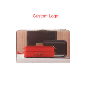 Poêle à gril électrique double couche directe d'usine 2in1 marmite multifonctionnelle antiadhésive pour la maison sans fumée avec plaque détachable - Product Image 4