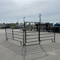 Clôture de corral haut de gamme de 6 pieds pour bétail, chevaux, enclos ronds, revêtement poudré avec modélisation 3D pour utilisation en ferme et ranch