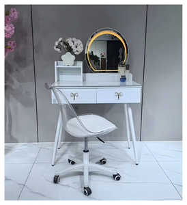 Modern Standing <b>Makeup</b> <b>Vanity</b> Table with Storage Desk Durable & Eco-Friendly for Bedroom Furniture - Product Image 1